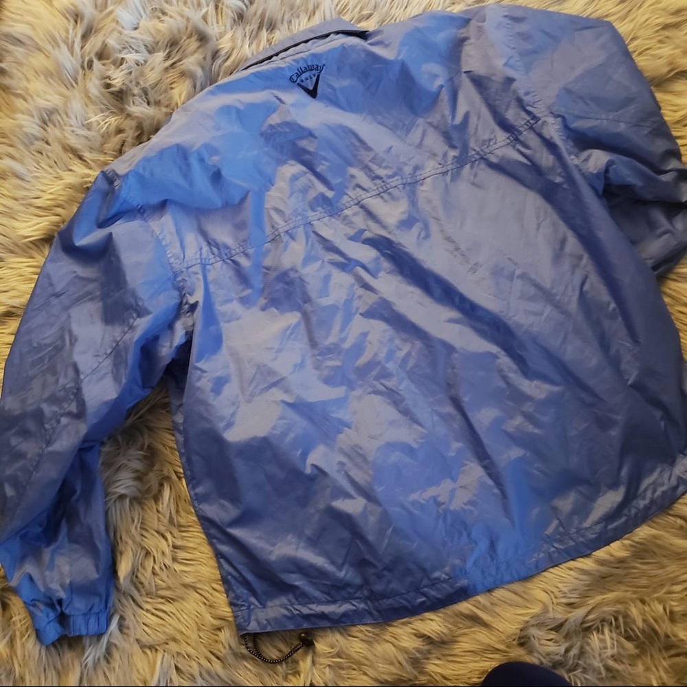 Vintage callaway golf windbreaker full zip blue - Picture 5 of 6